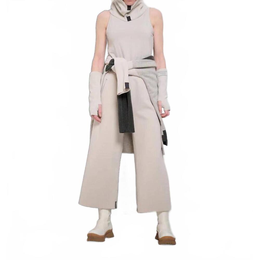 NEW HENRIETTE STEFFENSEN fleece crop trousers in kit